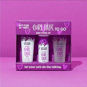 NOT YOUR MOTHER’S CURL TALK TO GO
Mini Styling Set New In Box